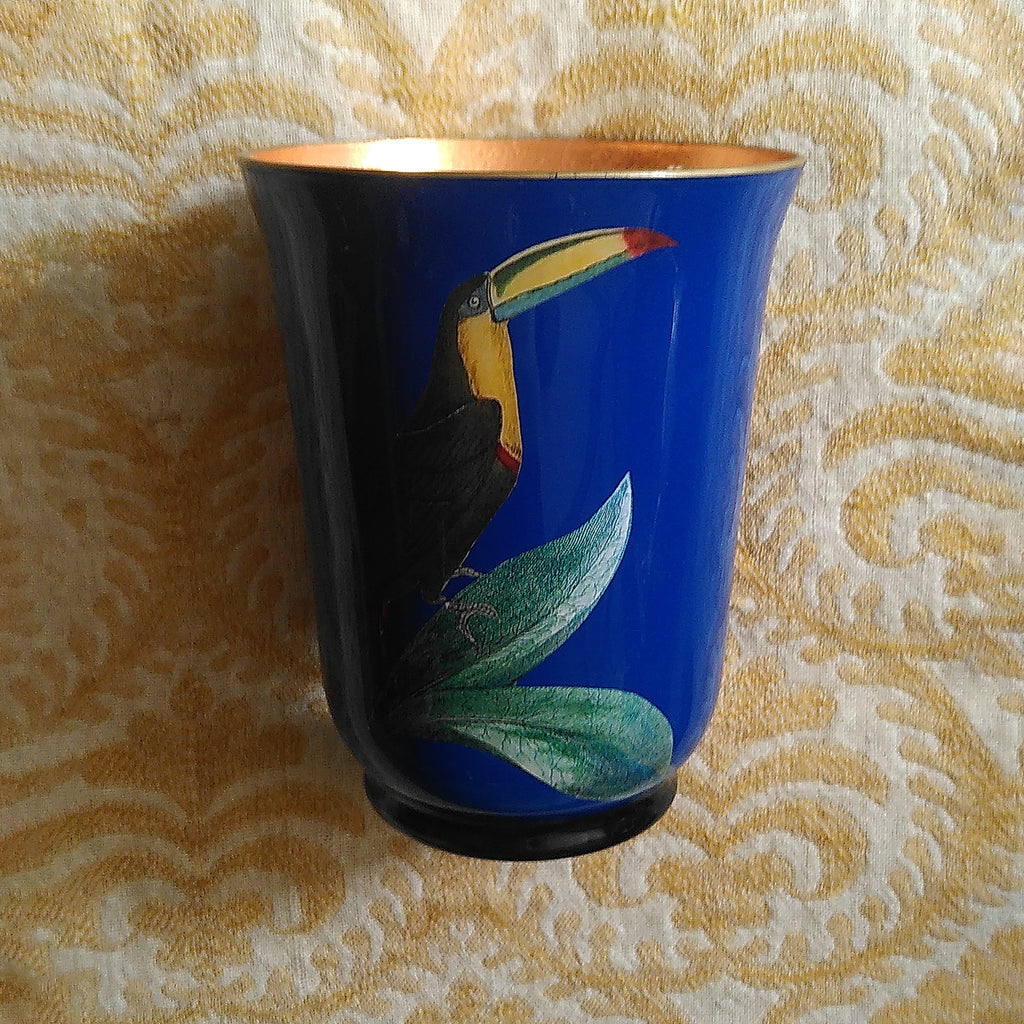 Decoupage Candle: Leopard - Alex Stewart Carter