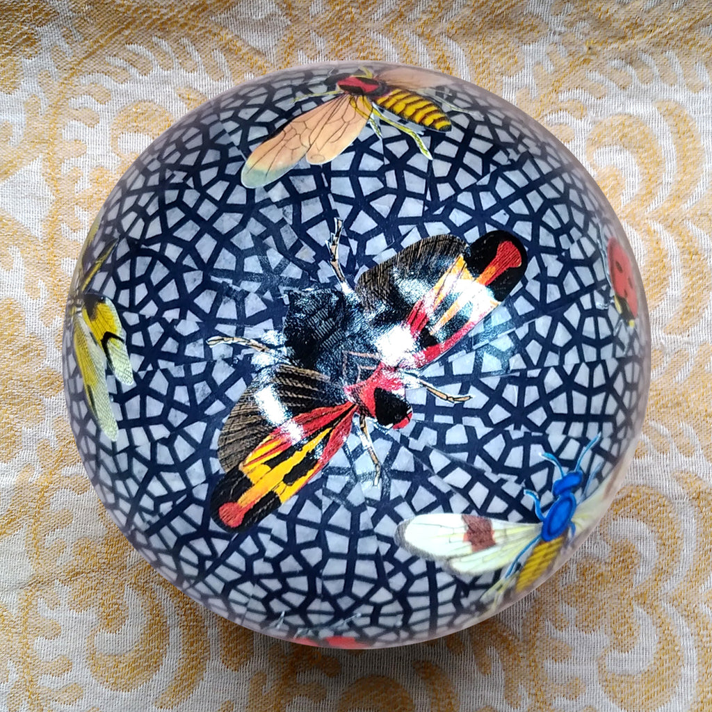 Decoupage Bowl: Insects - Alex Stewart Carter