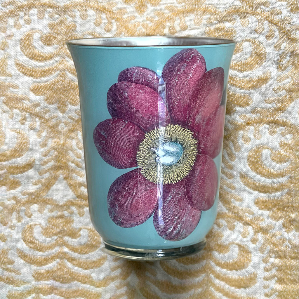 Decoupage Candle: Floral - Alex Stewart Carter