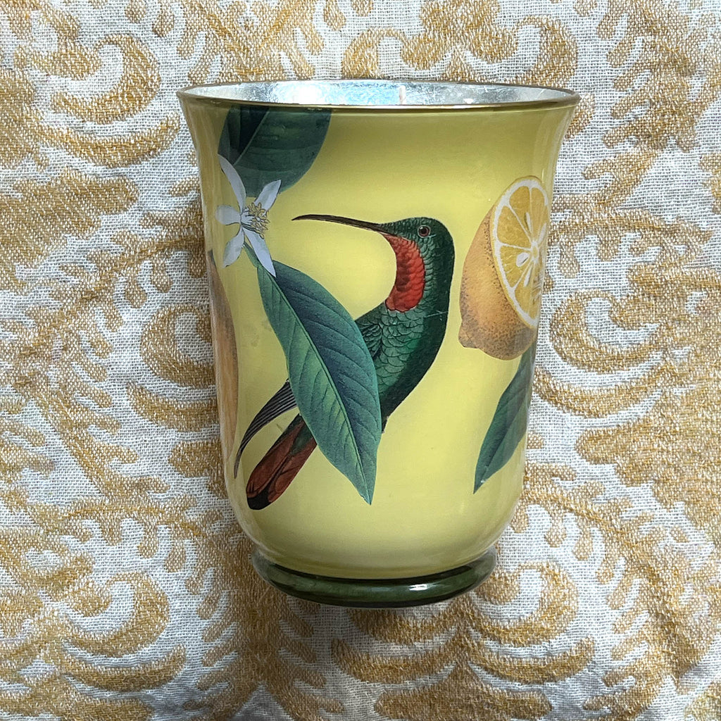 Decoupage Candle: Hummingbirds - Alex Stewart Carter