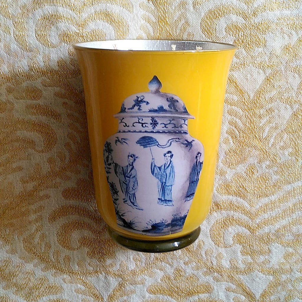 Decoupage Candle: Chinoiserie - Alex Stewart Carter